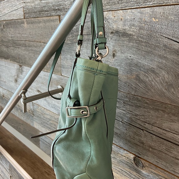 Leather Coach Bag - Picture 3 of 5